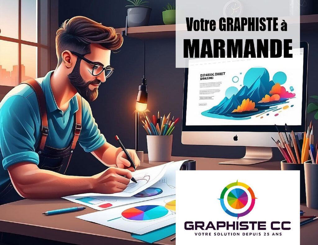 Graphiste Marmande 47200 chez GRAPHISTE CC