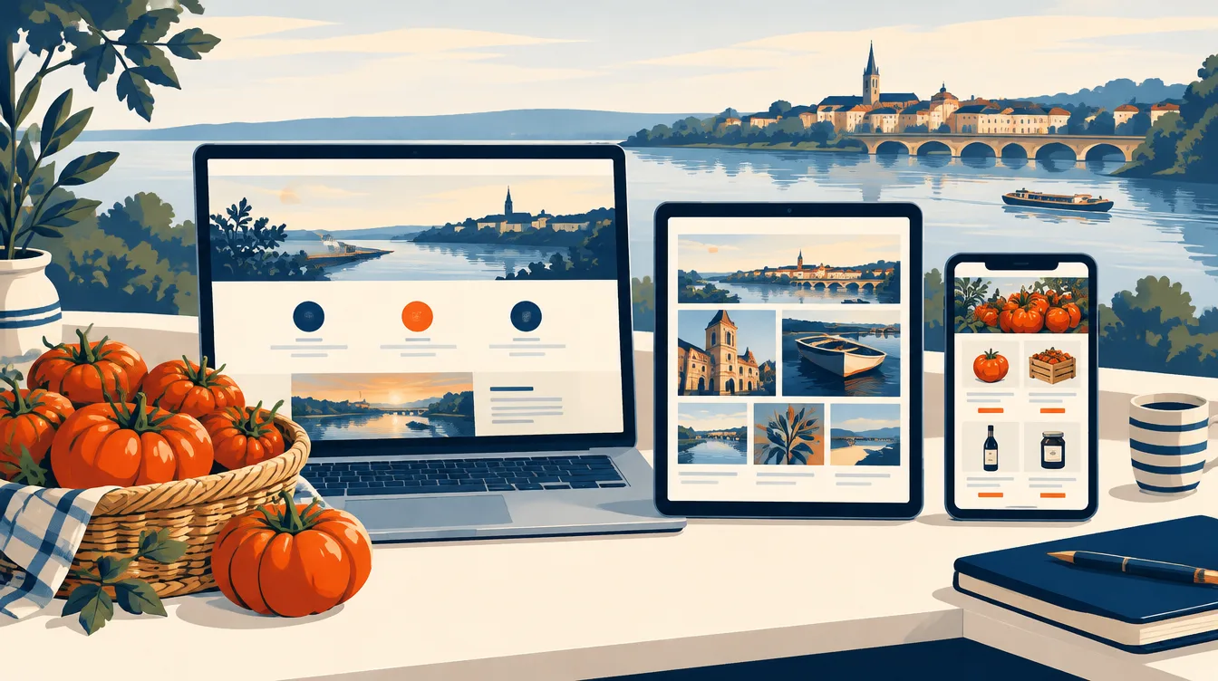 Les trois formules de création de site internet à Marmande : one-page, vitrine et boutique en ligne