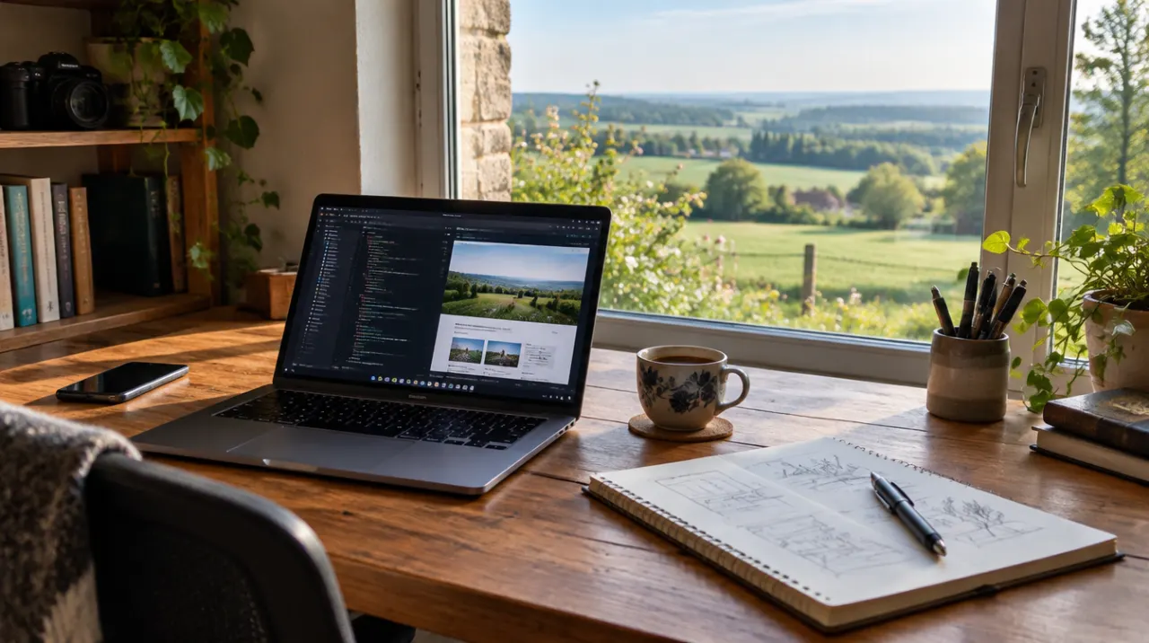 Bureau du webmaster créateur de site internet près de Nérac